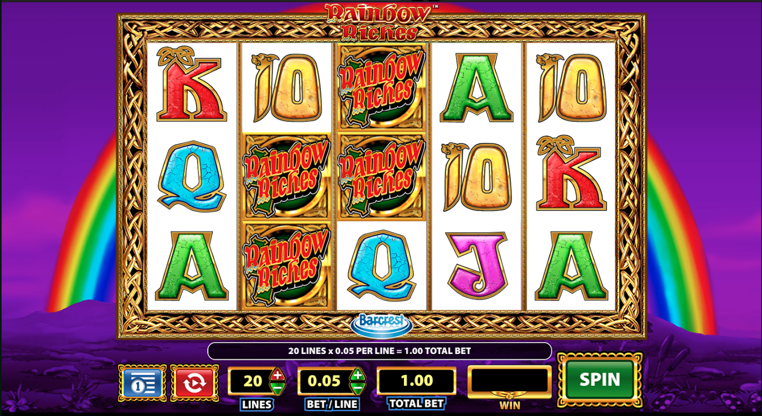 Screenshot Rainbow Riches 1 