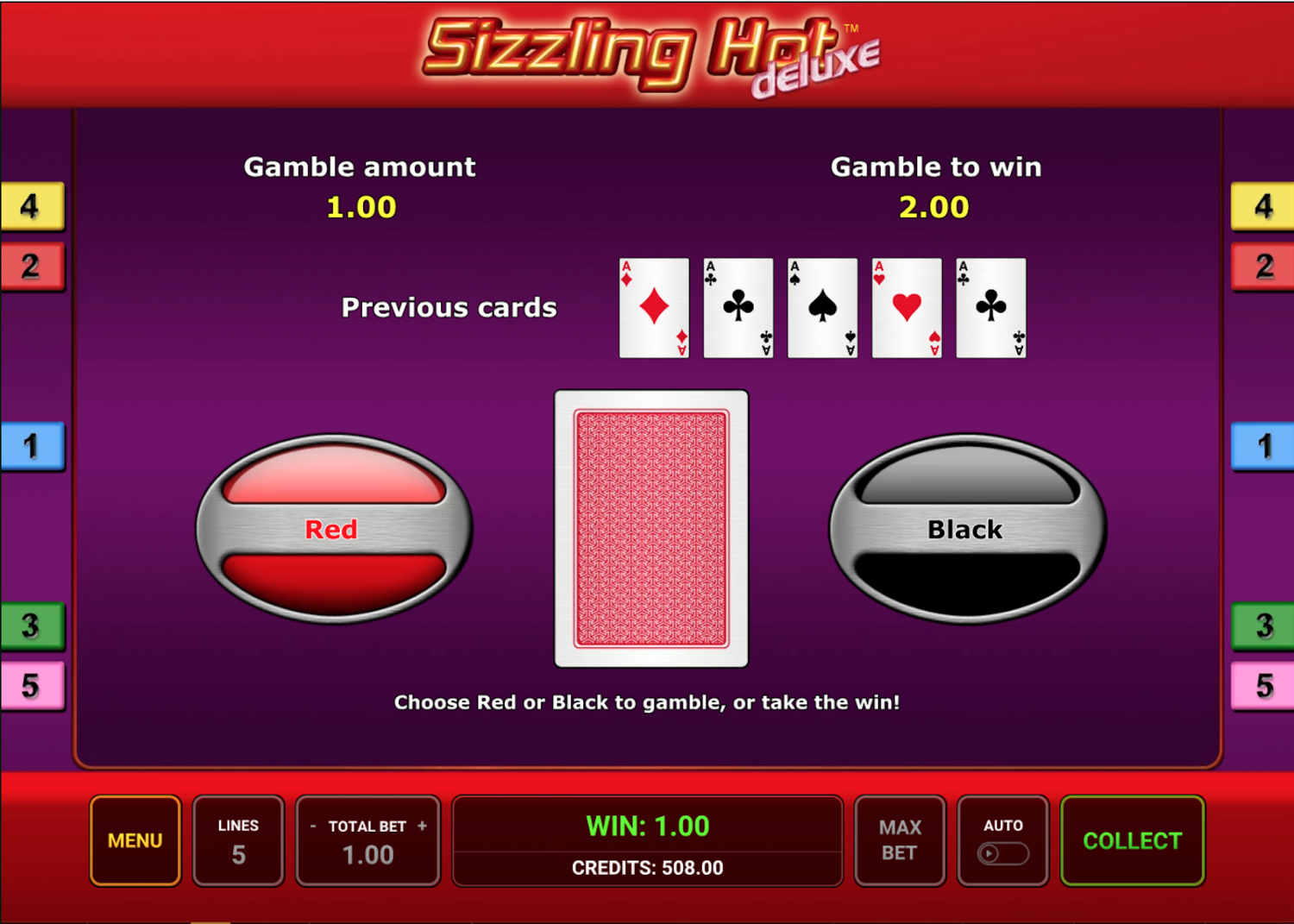 Screenshot Sizzling Hot Deluxe 2 