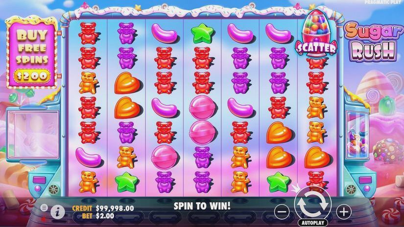 Screenshot Sugar Rush Slot Review 6 
