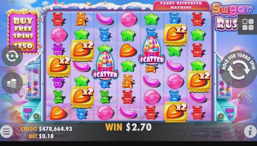 Screenshot Sugar Rush Slot Review 7 