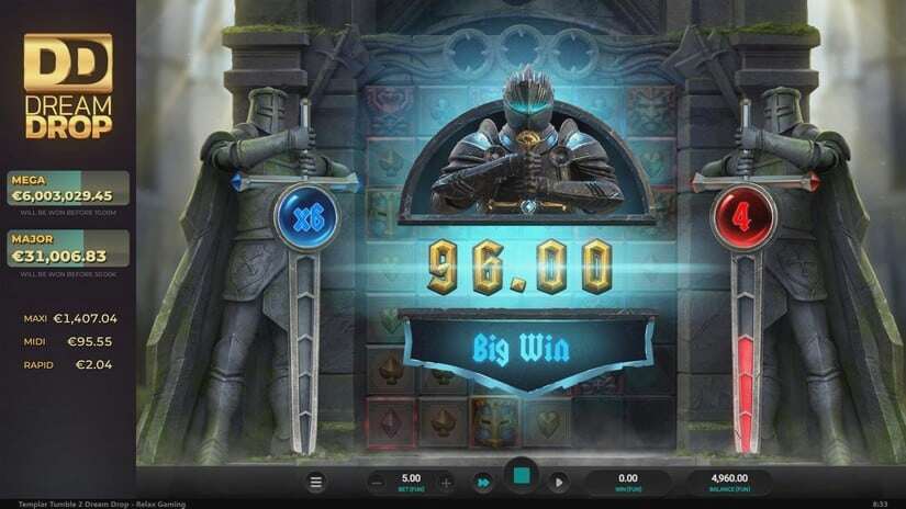 Screenshot Templar Tumble 2 Dream Drop 5 