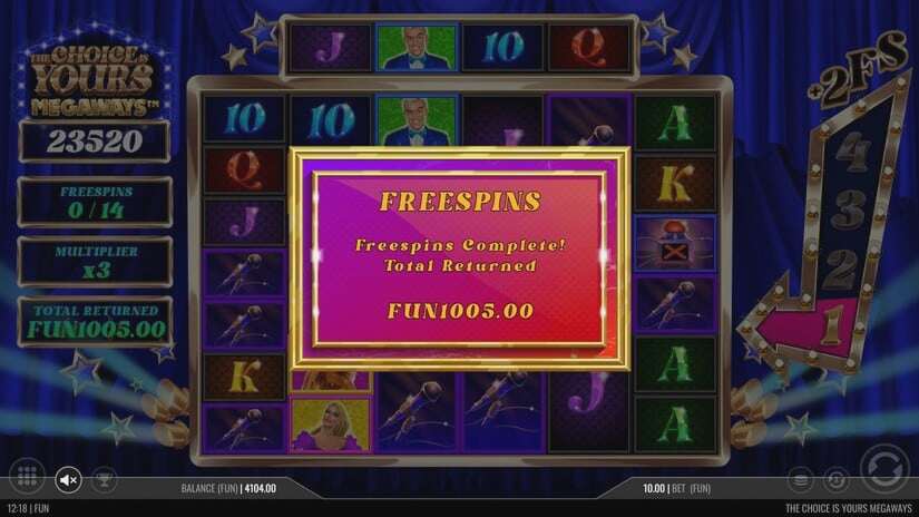 Screenshot The Choice is Yours Megaways 4 