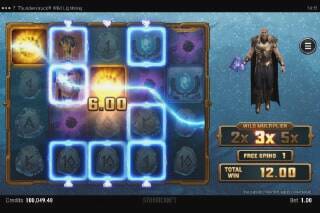 Screenshot Thunderstruck Wild Lightning 3 