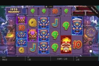 Screenshot Tiki Treasures Megaways 1 