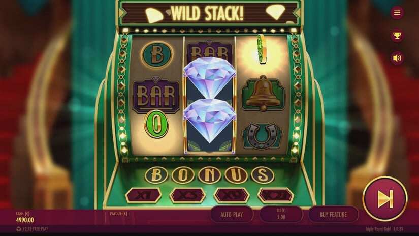 Screenshot Triple Royal Gold 2 