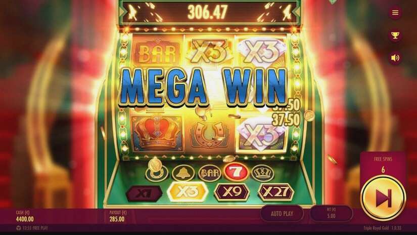 Screenshot Triple Royal Gold 7 