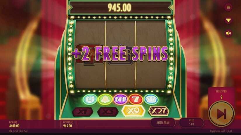 Screenshot Triple Royal Gold 8 
