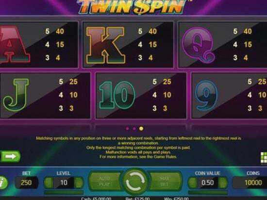 Screenshot Twin Spin 6 